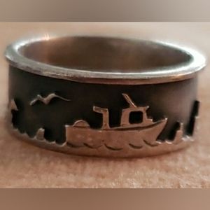 Mark Howard sterling band ring size 5.5